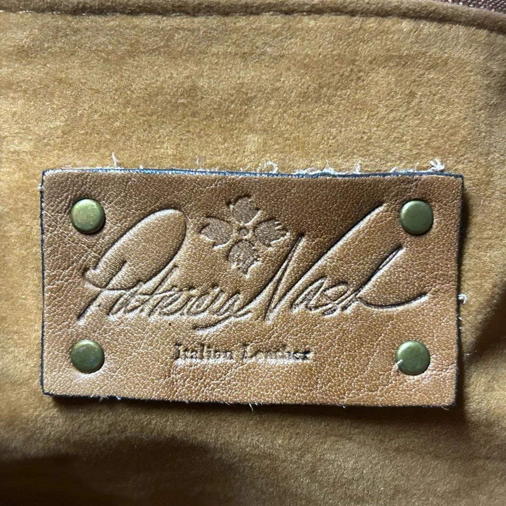 Patricia Nash Napoli Map Leather Tote